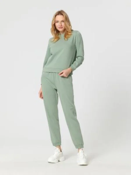 Sinsay Mikina s kapucí Zelená