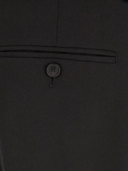Blugi drepți Fendi negru