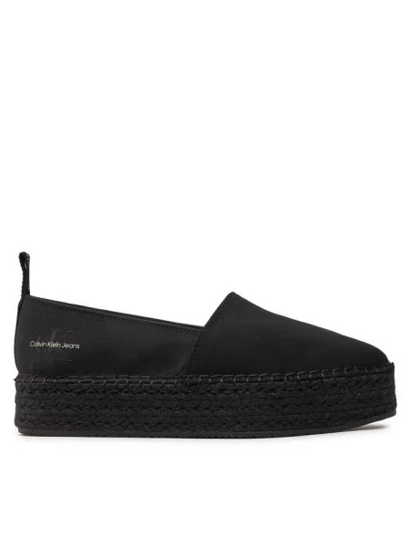 Espadryle Calvin Klein Jeans czarne