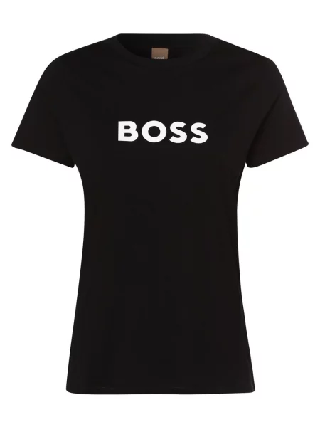 BOSS Orange T-shirt Kobiety M czarny