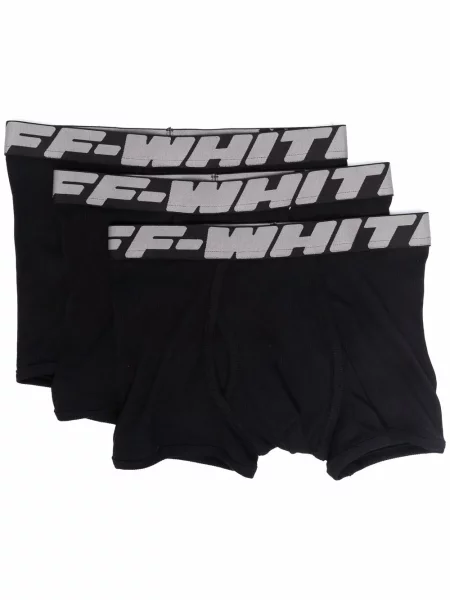 Boxerky Off-white s autogramem bílé