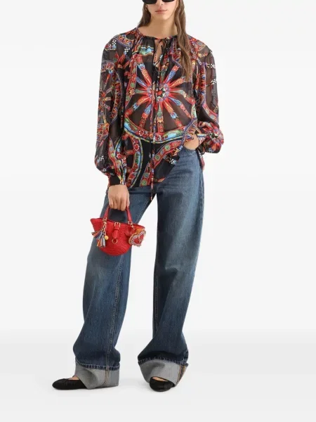 Pantaloni Dolce & Gabbana albastru