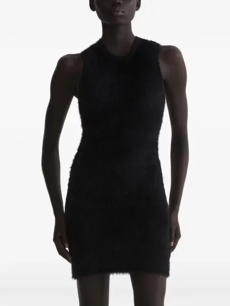 Rochie Mugler tricotate negru