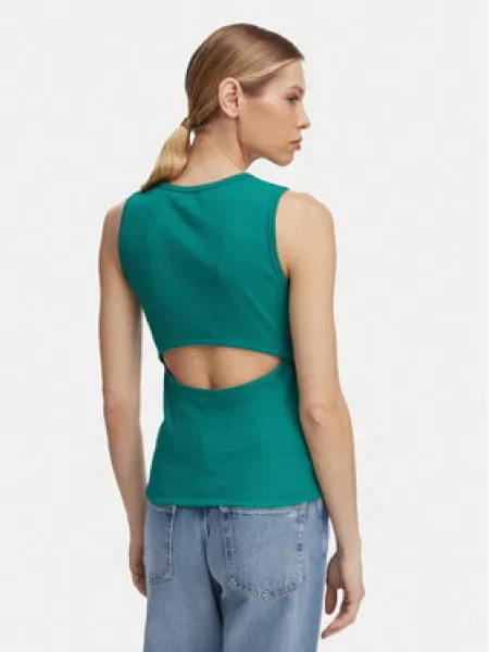 Calvin Klein Jeans Top Tamno zelena