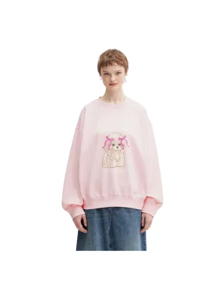 Bluza Ganni różowa
