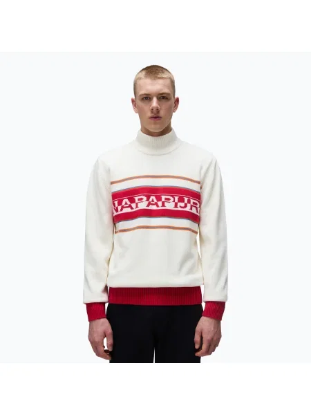 Мъжки пуловер Napapijri D-Sardona beige dimity бежово
