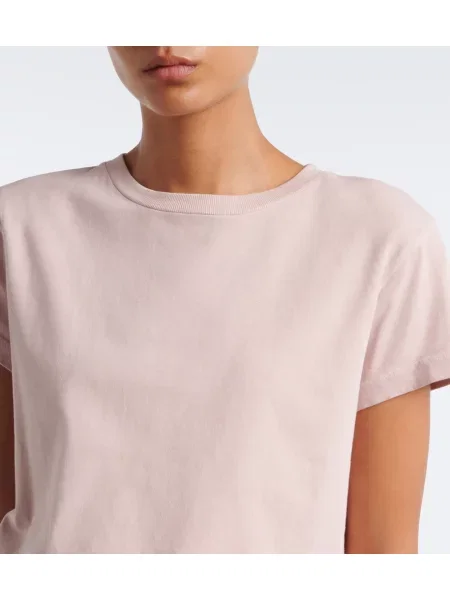 Tricou Agolde din jerseu roz