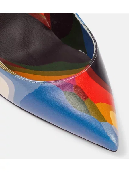 Pantofi cu toc Christian Louboutin din piele cu imagine