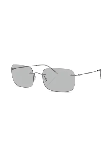 Ochelari de soare pătrați Giorgio Armani gri