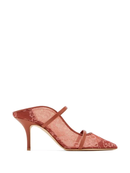 Kožne remenčić mule natikače Malone Souliers ružičasta