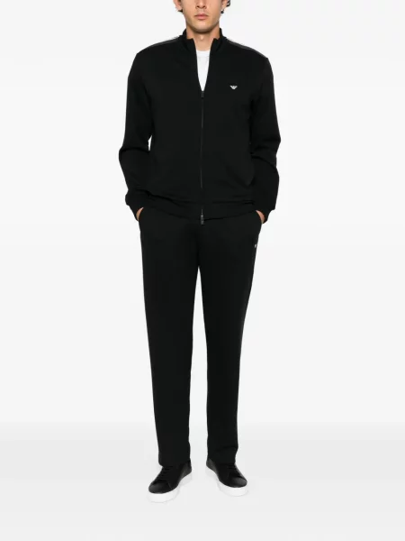 Σετ φόρμας Emporio Armani με αυτόγραφο μαύρο