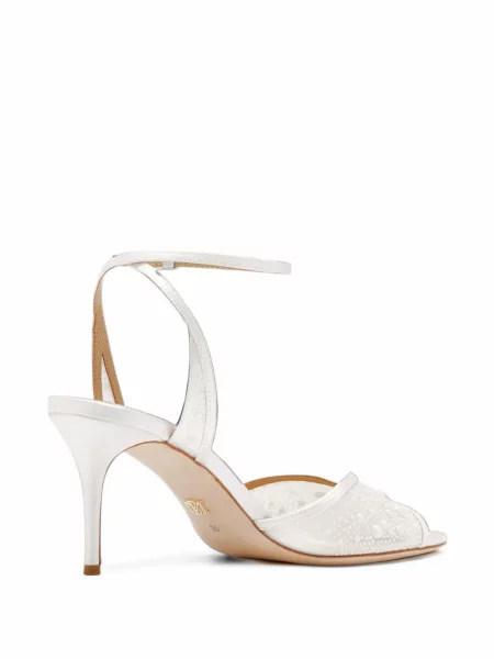 Sandale Badgley Mischka alb
