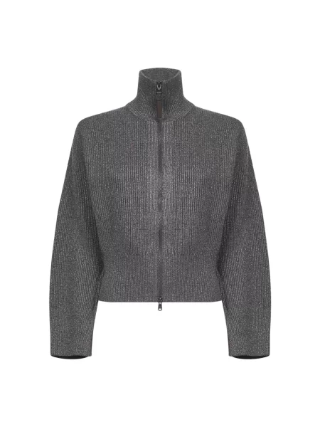 Sweter Brunello Cucinelli szary