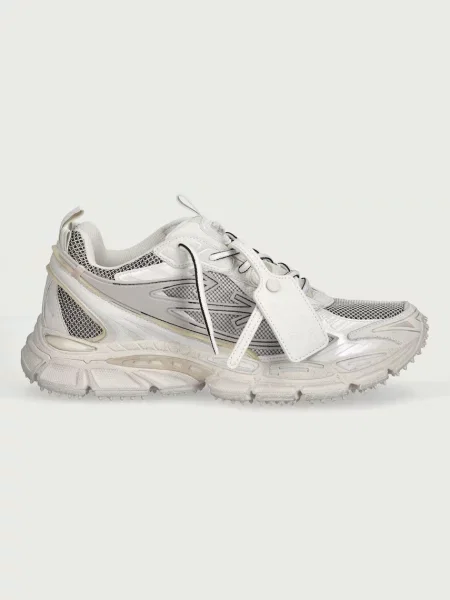 Off-White OW Be Right Back Worn Out кросівки білі