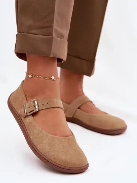 Balerinke Zazoo iz semiša rjava