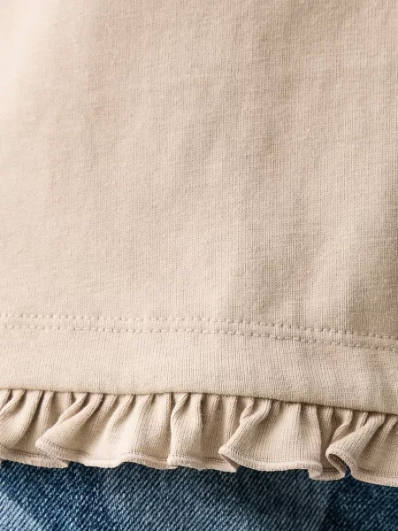 Adidas Originals тениска дамска с Pleated бежово