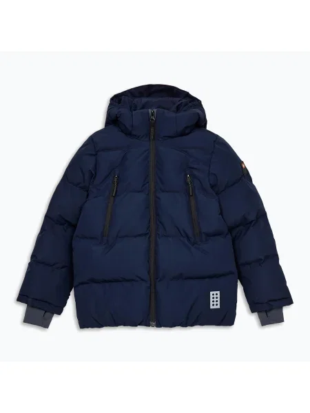 Gyermek szigetelt dzseki LEGO Lwjaz dark navy sötétnavy. Méret: haditengerészet