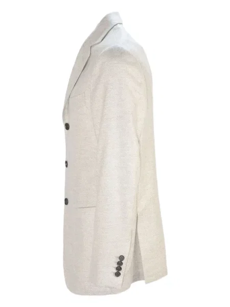 Sacou Sartorio Napoli cu model herringbone