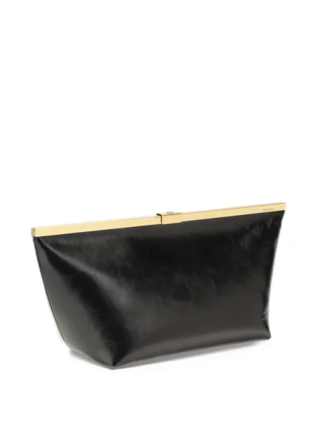 Listová kabelka Jimmy Choo čierna