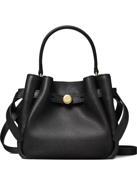 Geantă bucket Tory Burch negru