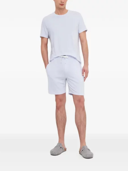 Pijamale Polo Ralph Lauren cu autograf cu dungi din piele negru