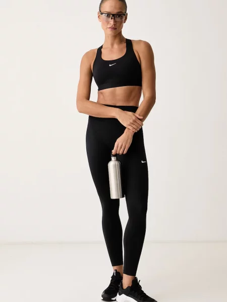 Nike legginsy treningowe One Seamless Front czarne