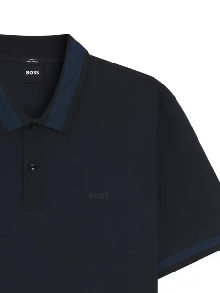Tricou polo Boss albastru