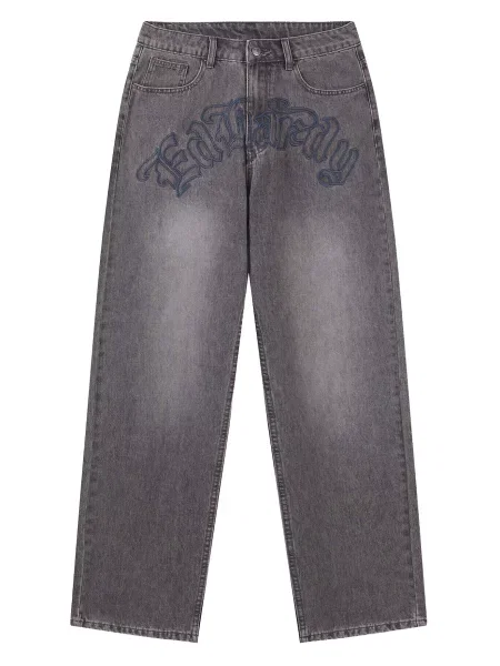 Ed Hardy Jeans albastru roșu gri