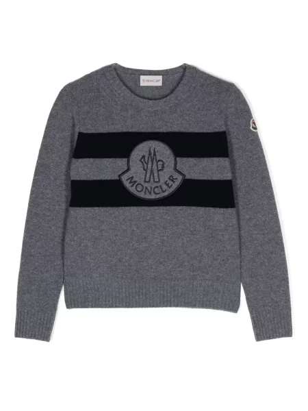 Sweter dziecięcy Moncler Enfant szary