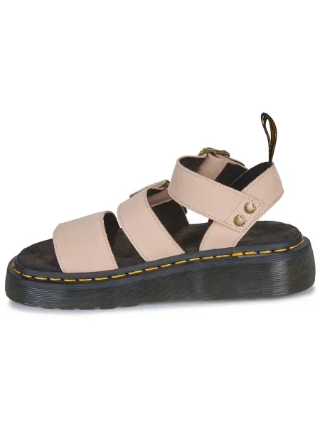 Pantofi Dr. Martens din nubuc roz
