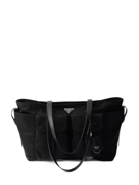 Shopper kabelka Prada černá