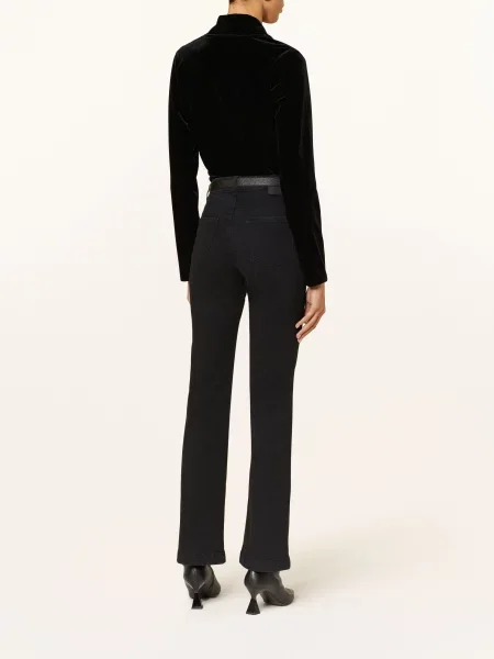 Marc Cain Bootcut Džíny Faro black černé