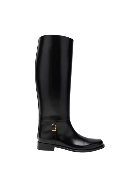 Muszkieterki Saint Laurent czarne