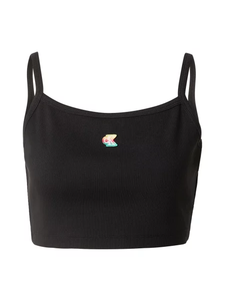 Calvin Klein Jeans Top PRIDE' negru