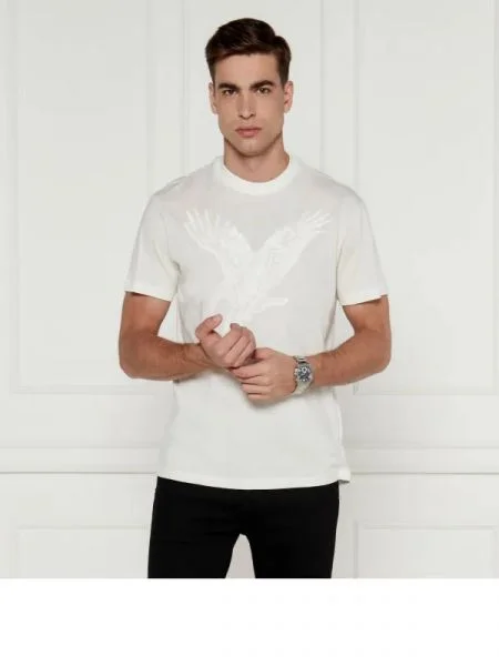Armani Exchange Tricou alb