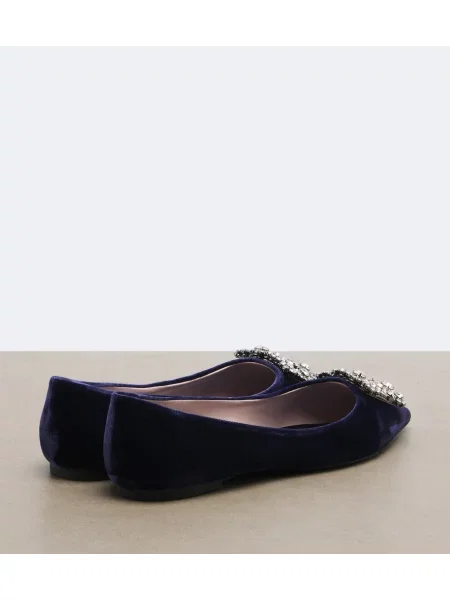 Baleríny Roger Vivier modrá