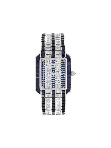 Класическа рокля Piaget сребристо