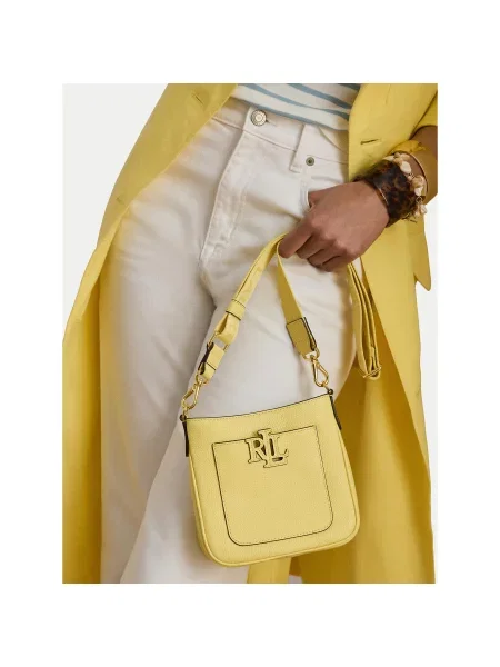 LAUREN RALPH LAUREN Дамска чанта жълт
