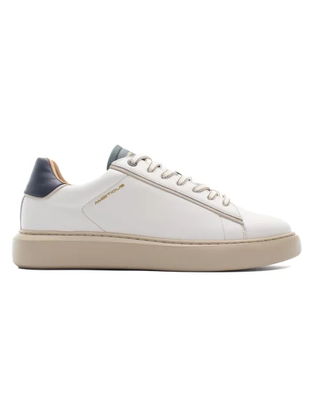 Sneakersy Ambitious skórzane białe