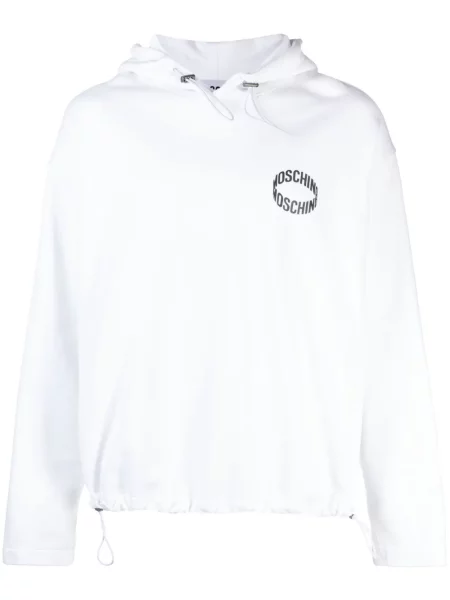 Hanorac Moschino alb