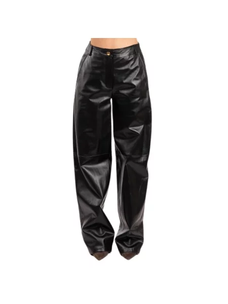 Spodnie Max Mara Studio czarne