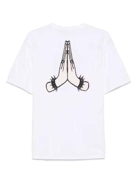 Tricou Undercover cu imagine alb