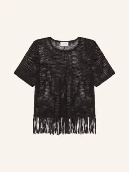 Joseph Ribkoff Koszulka Z Dzianiny schwarz czarna