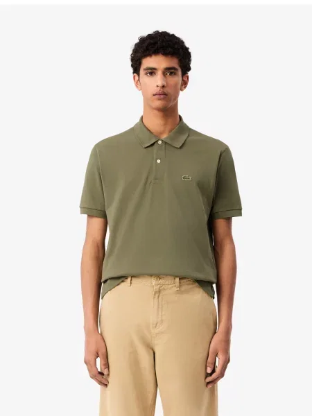Поло Lacoste зелений