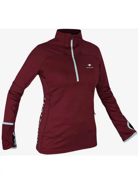 Bluza polarowa Raidlight Wintertrail LS bordowo-czerwona damska S czerwona