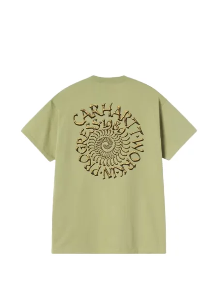 Tricou Carhartt Wip cu imagine verde