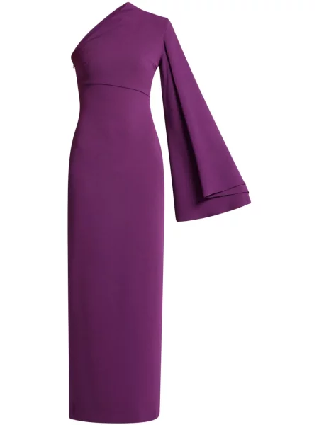 Rochie maxi Solace London de costum violet