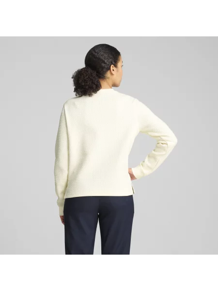 PUMA bluza z okrągłym dekoltem CLOUDSPUN Boulder Odzież L biały