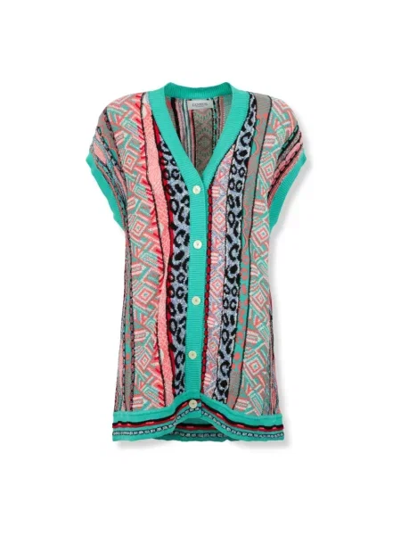 Kardigan Laneus żakardowy