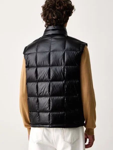 Armani Exchange ujjatlan kabát férfi fekete